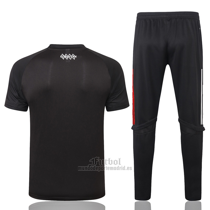Chandal del Bayern Munich Manga Corta 2020-2021 Negro